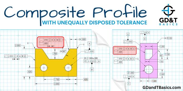 Composite Profile with Unequally Disposed Tolerance | GD&T Basics