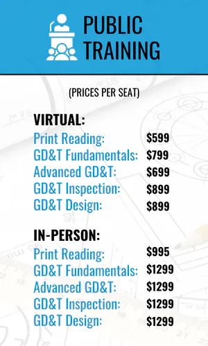 Public training pricing